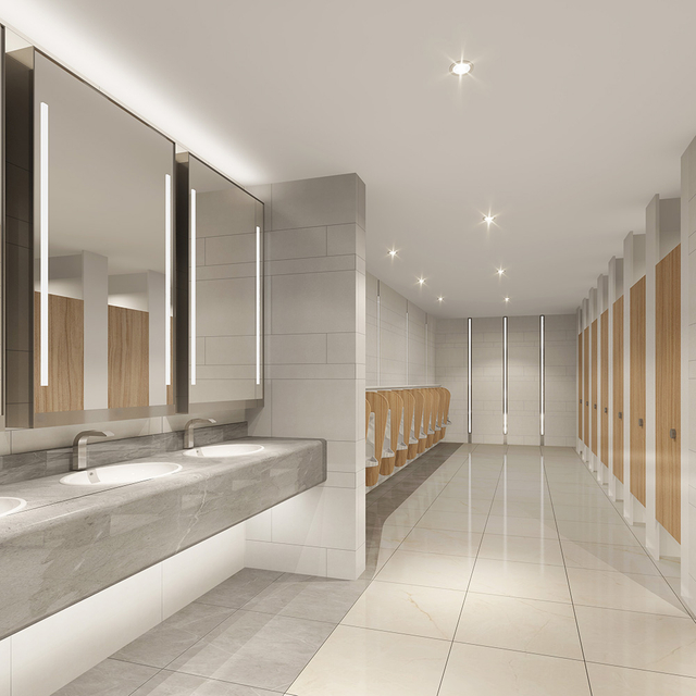 Business venue bathroom