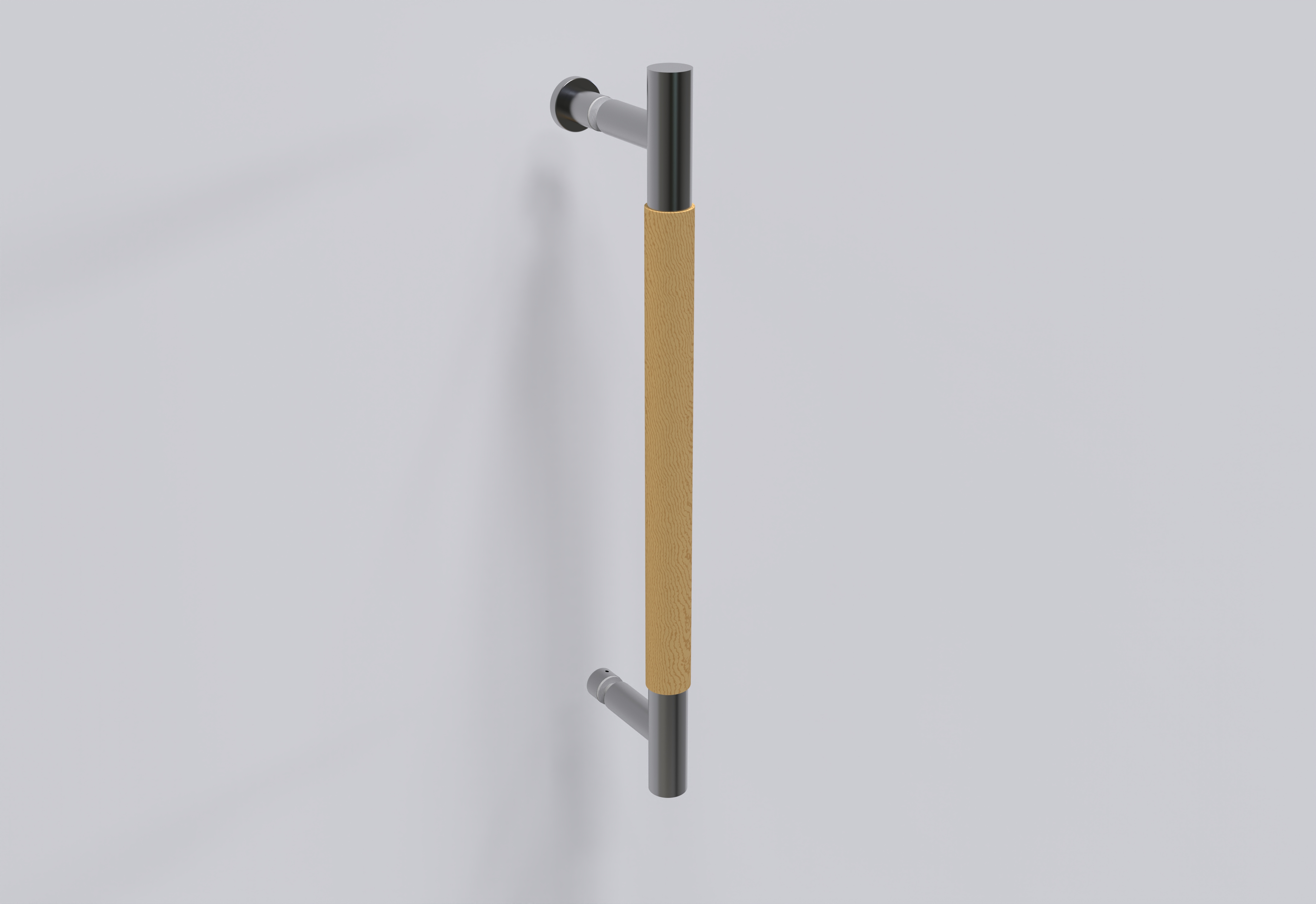 solid wood handle-gun ash 