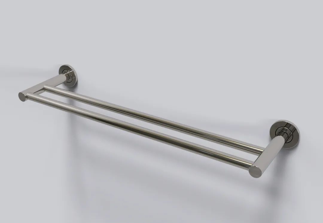 JT02 Double Rod Towel Rack