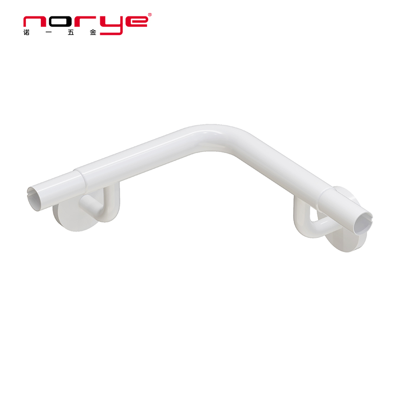 Wall-mounted passage handrail