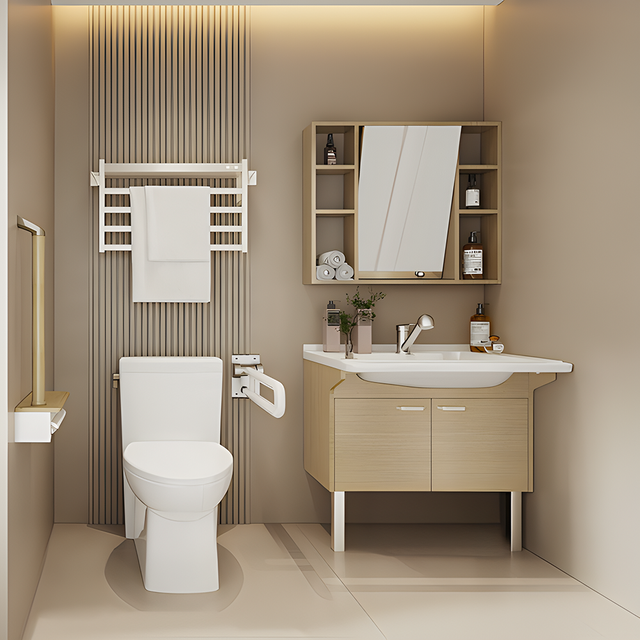 Home health and wellness bathroom